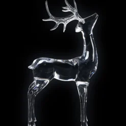 Hot Standing Acrylic Deer Christmas Decoration - 15