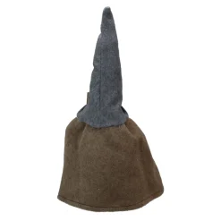 Outlet Standing Gnome Big Nose Santa Holding Stick - 16