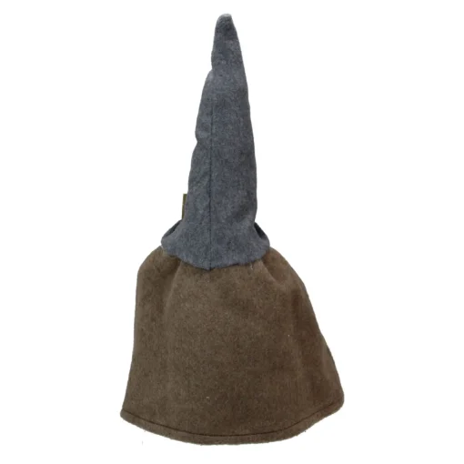 Outlet Standing Gnome Big Nose Santa Holding Stick - 16" Brown and Beige Gnomes