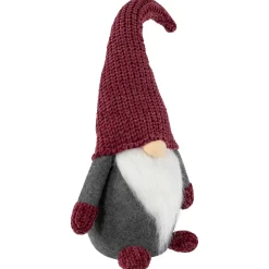 New Standing Gnome with Knitted Hat Christmas Decoration - 18