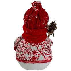 Sale Standing Snowman Christmas Figure with Broom - 12.25