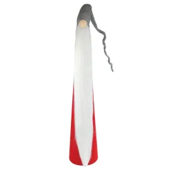 Tall Cone Gnome Christmas Decoration - 32.5" - Red and Gray Gnomes