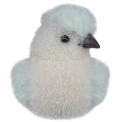 Sale Textured Christmas Bird with Sequins - 3.5