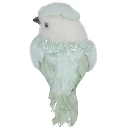 Sale Textured Christmas Bird with Sequins - 3.5