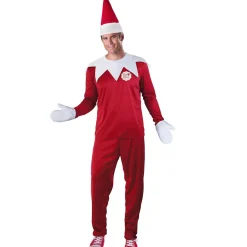 Discount The Elf on the Shelf Men's Christmas Costume - Large Costumes