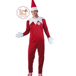 Discount The Elf on the Shelf Men's Christmas Costume - Large Costumes