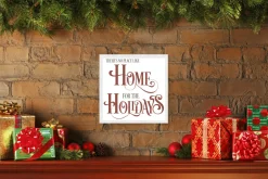 New There's No Place Like Home For The Holidays 13.5