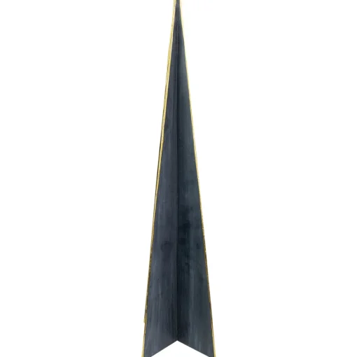 Sale Triangular Christmas Tree Decoration - 20" - Blue and Gold Trees