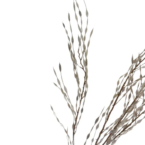 Discount Weeping Willow Artificial Christmas Spray - 47" - Silver Sprays, Picks & Branches