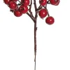 Sale Wild Berry Artificial Christmas Pick - 10" Sprays, Picks & Branches