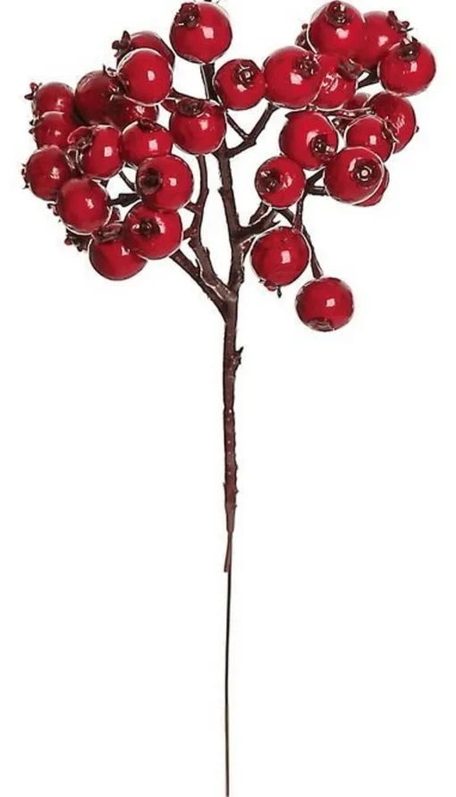 Sale Wild Berry Artificial Christmas Pick - 10" Sprays, Picks & Branches