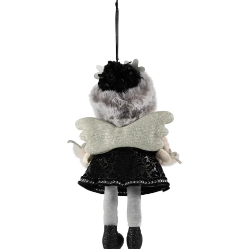 Outlet Winter Girl Angel Hanging Christmas Figure Ornament - 8.5" Angels & Cherubs